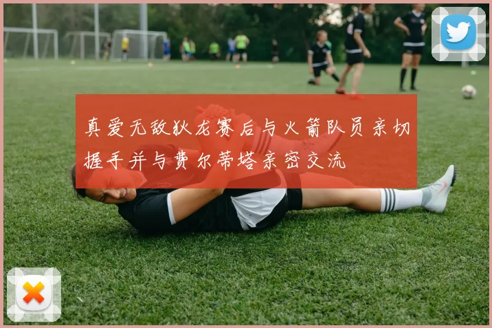 真爱无敌狄龙赛后与火箭队员亲切握手并与费尔蒂塔亲密交流